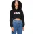 FILA Lapalisse Cropped Hoody Black