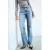 Mango straight leg jeans – medium blauw