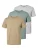 SELECTED Shirt  lichtbruin / grijs / lichtgroen