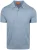 Suitable Knitted Polo Cotton Linen Blauw