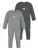 normani Rompertje/body ‘Waverly’  grijs / black denim