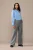 Rosely Lurex Broek Grijs
