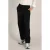 Yest regular waist casual broek zwart