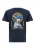Oldskull Shirt ‘Asian Virtual Geisha Logo Graphic’  donkerblauw / geel / rosa