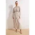 Dames platte maxi lange chique/nacht bodycon hijab jurk