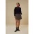 By-Bar Lottie Tweed Skirt Midnight