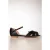 Glamorous Gliders platte sandaaltjes in zwart