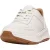 FitFlop Gehaakte leren platte sneakers voor dames (Wit)