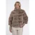 Rino & Pelle jacket with rib cuffs feline.7002611 11100 mocha latte
