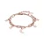 Luxenter armband afgewerkt in 18k roségoud – Darkle