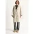 Oversized Midi Trenchcoat met Sjaalkraag