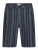 BLEND Chino ‘ BHMaddox Linen Mix Striped ‘  donkerblauw