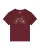 Watapparel Shirt ‘ Yellow Bike ‘  gemengde kleuren / bordeaux