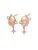 Hey Happiness Oorbellen ‘Planet’  rose-goud