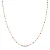 Luxenter Multicolour Hydrothermale Kwarts collier afgewerkt in 18K geelgoud – Nespo
