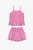 Frilly Katoenen Bikini Set Met Shorts Rok