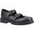 Hush Puppies Ella Senior Meisjes Zwart Leren Schoenen