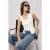 TRENDYOLMİLLA Dames Ecru Effen Lang Getailleerd Blouses