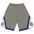 Vintage Nike Heren Lebron James 23 Grijs Basketbal Shorts