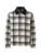 MAERZ Muenchen Gebreid vest  crème / donkerbruin / stone grey