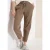 Mid Waist Slim Legs broek in Loose Fit