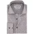 Overhemden Ledub Modern Fit beige geometrisch patroon