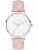 Tamaris Analoog horloge  rosa / zilver / wit