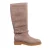 Coccinelle Boots – C-Saddle Suede in grijs