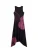 Desigual Jurk  donkerroze / zwart