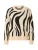 ONLY Trui ‘ONLHAZEL’  beige / zwart