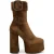 Saint Laurent Billylaarzen Bruin