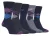 Farah – 5-pack heren dunne ademende klassieke argyle-patroon zachte bovenkleding katoen sokken – FCS270NVYPUR (Argyle)