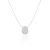 Orphelia Dames 925 Sterling Zilveren Ketting met Hanger – Zilver ZH-4440