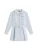 Tommy Jeans Blousejurk  hemelsblauw / wit
