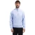 No Excess Sweater half zip interlock blue