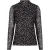 EsQualo Top Mesh “animal Steps” Print