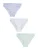 Next Slip  pastelgroen / lichtlila / wit