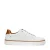 No Stress nubuck sneakers wit/cognac