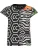 Carlo Colucci Shirt ‘Cirolini’  lichtgrijs / oranje / zwart / wit