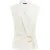 GUESS Iva Overlap Sl Blous White Peaks
