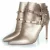 Rockstud leren enkellaarsjes