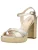 Nero Giardini Sandalen met riem  goud