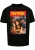 Merchcode Shirt ‘Pulp Fiction Poster’  beige / geel / karmijnrood / zwart