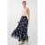 Hoge Taille Paisley Maxi Rok