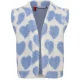 Looxs Revolution Zomer gilet meisjes teddy milkshake