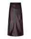 Red Button Alina Faux Leather Srb5078 Burgundy
