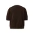 s.Oliver BLACK LABEL gebreide trui met wol – donkerbruin