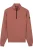 Baileys Half-Zip Sweater rood, Effen