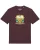 Watapparel Shirt ‘Hippies Bus’  donkerbruin / braam / gemengde kleuren