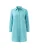 Haris Cotton Blousejurk  cyaan blauw